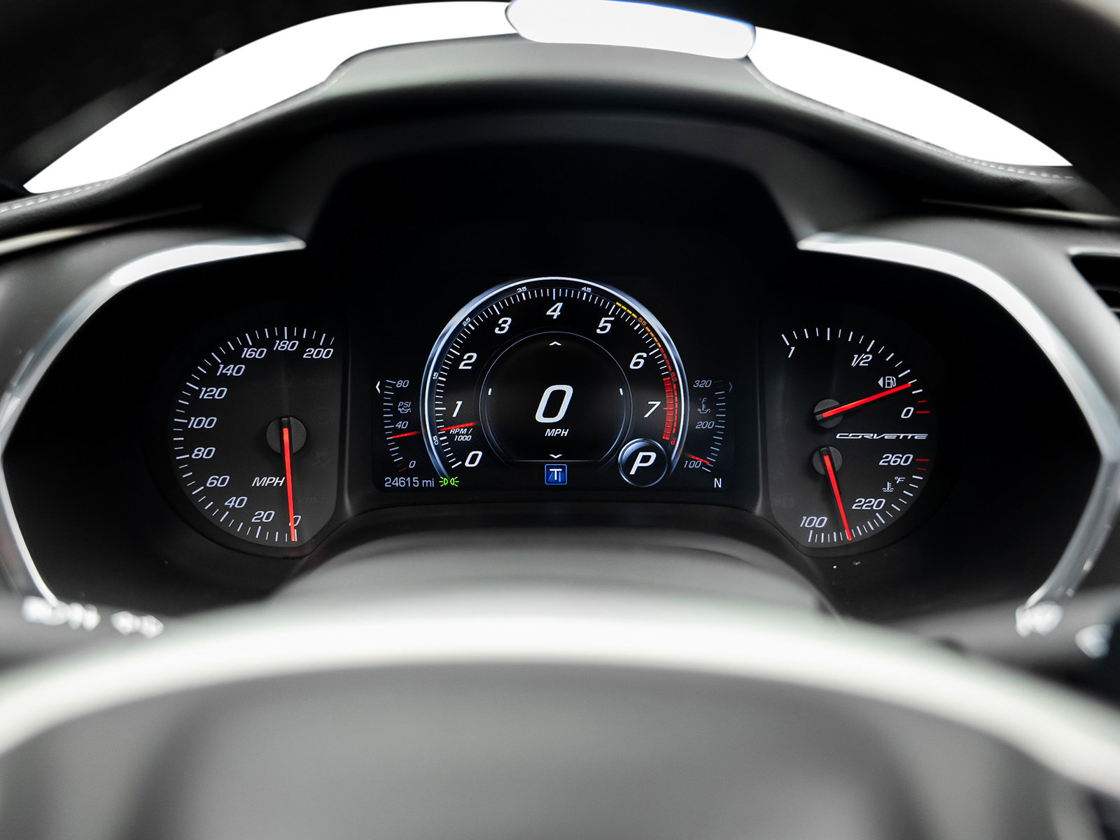 Used 2019 Chevrolet Corvette Grand Sport w/ Carbon Flash Badge Package RWD image 38