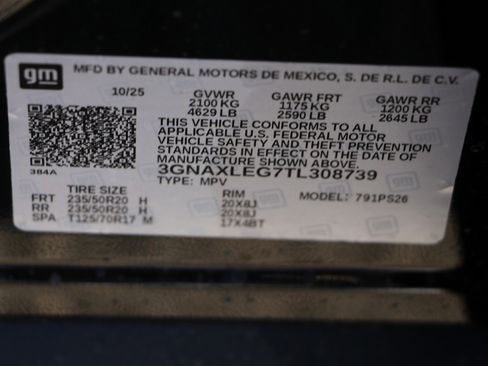 New 2026 Chevrolet Equinox RS image 36