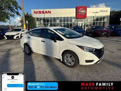 New 2025 Nissan Versa S w/ Trunk Package
