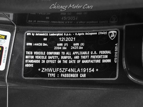 Used 2022 Lamborghini Huracan EVO RWD image 51