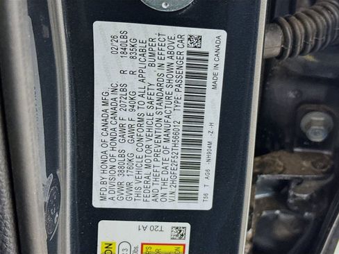 New 2026 Honda Civic Sport image 29