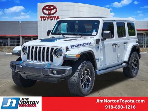 Used 2022 Jeep Wrangler Unlimited Rubicon 4xe w/ Cold Weather Group AWD/4WD image 4