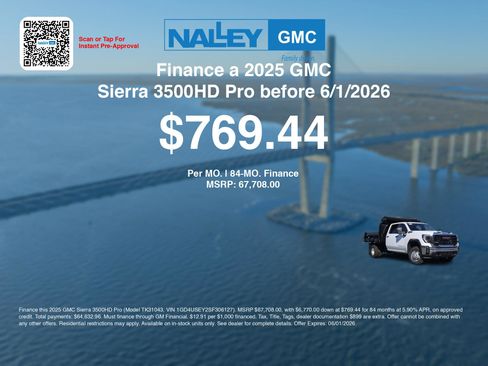 New 2025 GMC Sierra 3500 Pro w/ Convenience Package AWD/4WD image 6