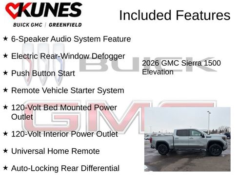 New 2026 GMC Sierra 1500 Elevation w/ Elevation Premium Package image 4