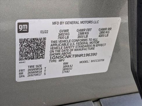 Used 2022 Chevrolet Tahoe LT RWD image 26