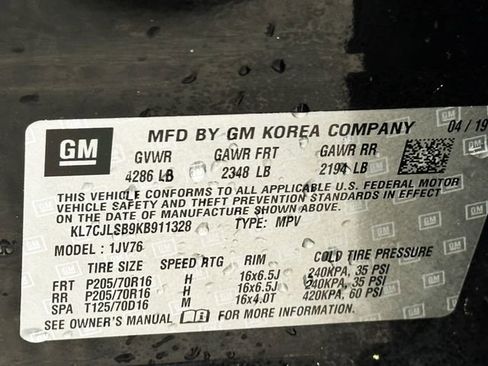 Used 2019 Chevrolet Trax LT w/ LT Convenience Package image 31