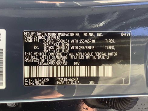 Used 2024 Toyota Grand Highlander AWD image 21