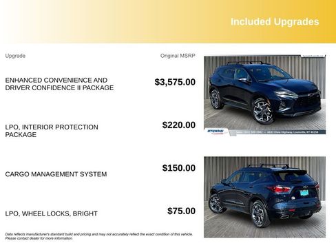Used 2020 Chevrolet Blazer RS FWD image 2