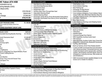 Used 2023 GMC Yukon AT4 w/ Technology Package