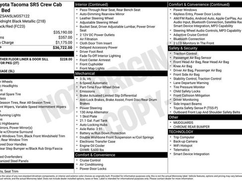 Used 2020 Toyota Tacoma SR5 image 2