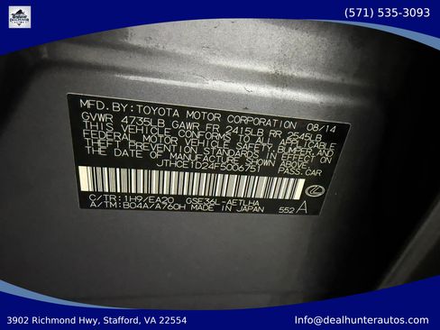 Used 2015 Lexus IS 350 AWD w/ Navigation System Package image 31