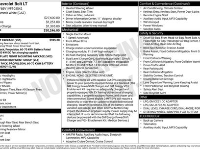 New 2027 Chevrolet Bolt LT w/ Comfort Package