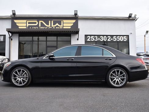 Used 2018 Mercedes-Benz S 560 S 560 w/ AMG Line Exterior image 6