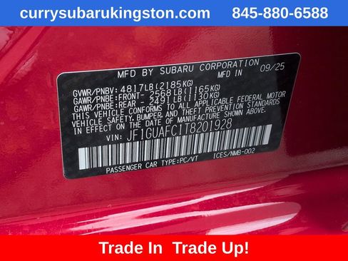 New 2026 Subaru Impreza 2.0i Sport w/ Popular Package #2 image 8