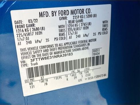 Used 2022 Ford Maverick XLT image 29