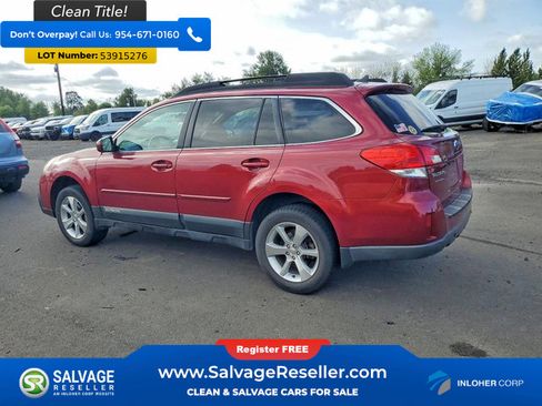 Used 2013 Subaru Outback 2.5i Limited AWD/4WD image 3