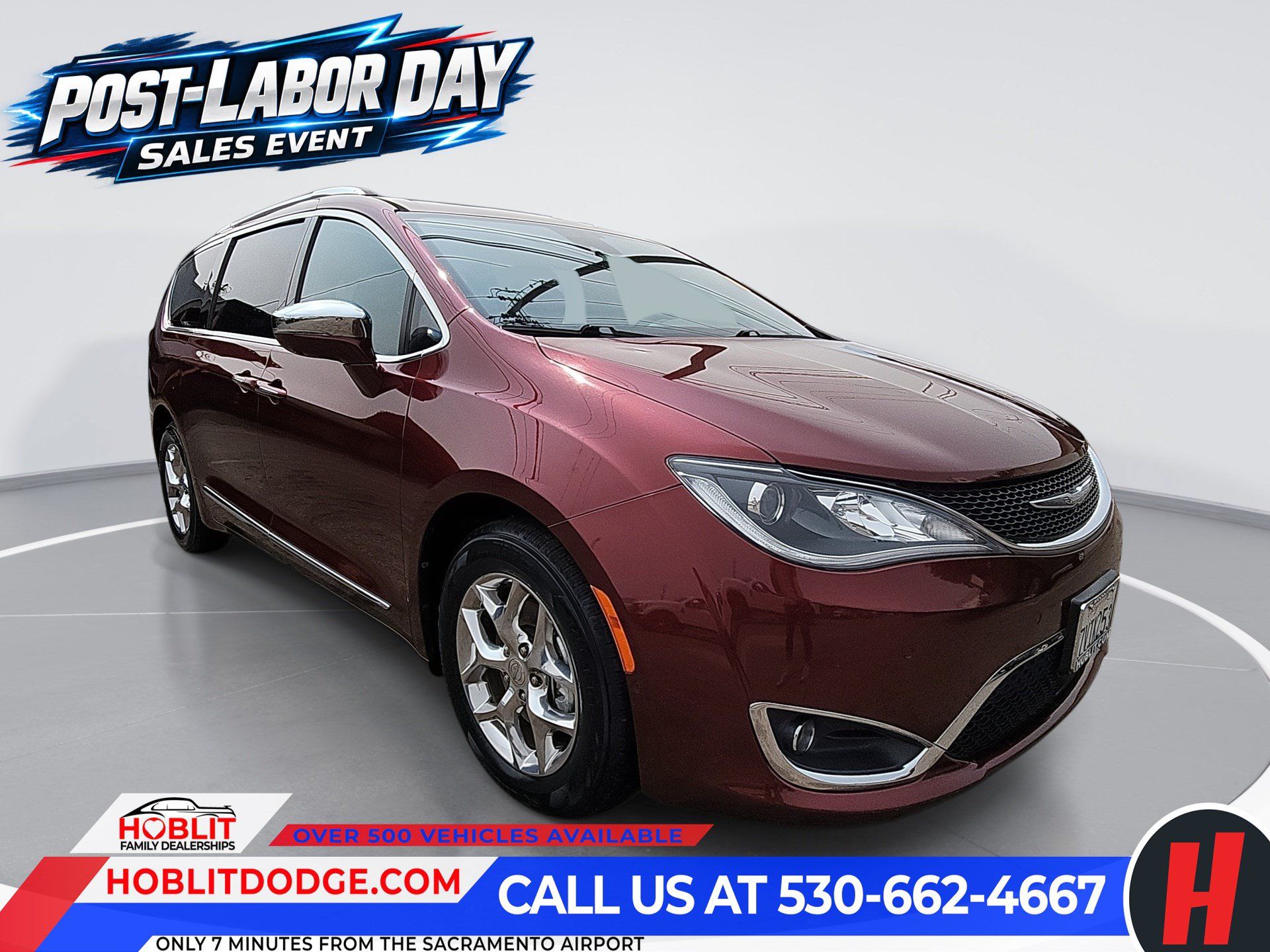 Certified 2017 Chrysler Pacifica Limited FWD image 1