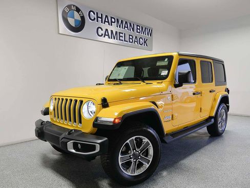 Used 2021 Jeep Wrangler Unlimited Sahara image 1