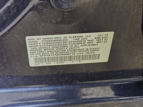 Used 2014 Honda Ridgeline RTL image 37