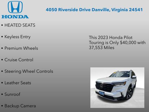 Used 2023 Honda Pilot Touring image 7