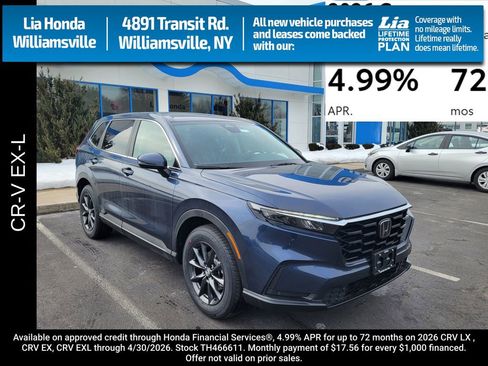 New 2026 Honda CR-V EX-L image 1