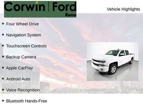Used 2017 Chevrolet Silverado 1500 LT w/ All Star Edition AWD/4WD image 8