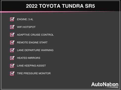Used 2022 Toyota Tundra SR5 RWD image 3