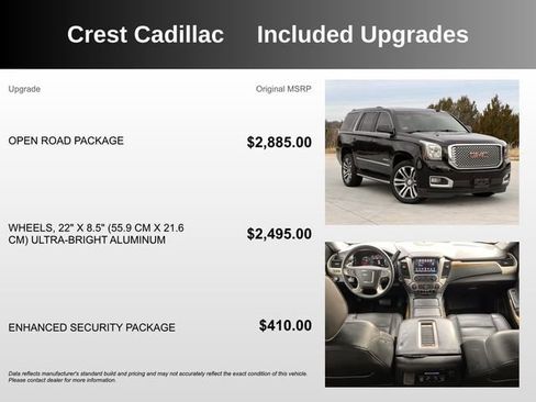 Used 2017 GMC Yukon Denali w/ Open Road Package image 5