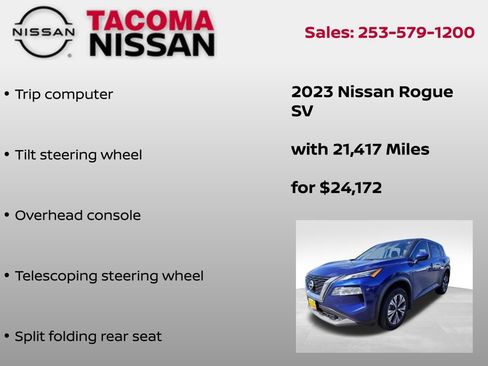 Used 2023 Nissan Rogue SV image 8