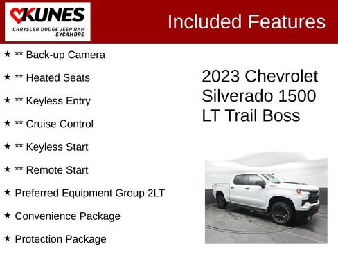 Used 2023 Chevrolet Silverado 1500 LT Trail Boss w/ Protection Package image 3