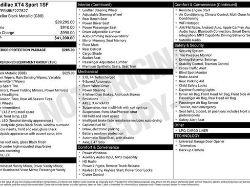 Used 2019 Cadillac XT4 Sport FWD image 29