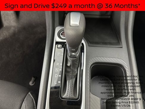 New 2025 Nissan Sentra SV w/ All-Weather Package image 18