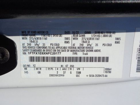 Used 2022 Ford F150 XL w/ STX Appearance Package AWD/4WD image 22