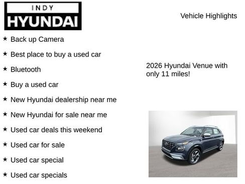 New 2026 Hyundai Venue SEL FWD image 7