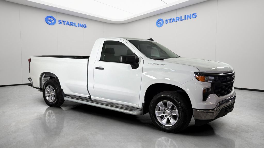 Certified 2025 Chevrolet Silverado 1500 W/T RWD image 27