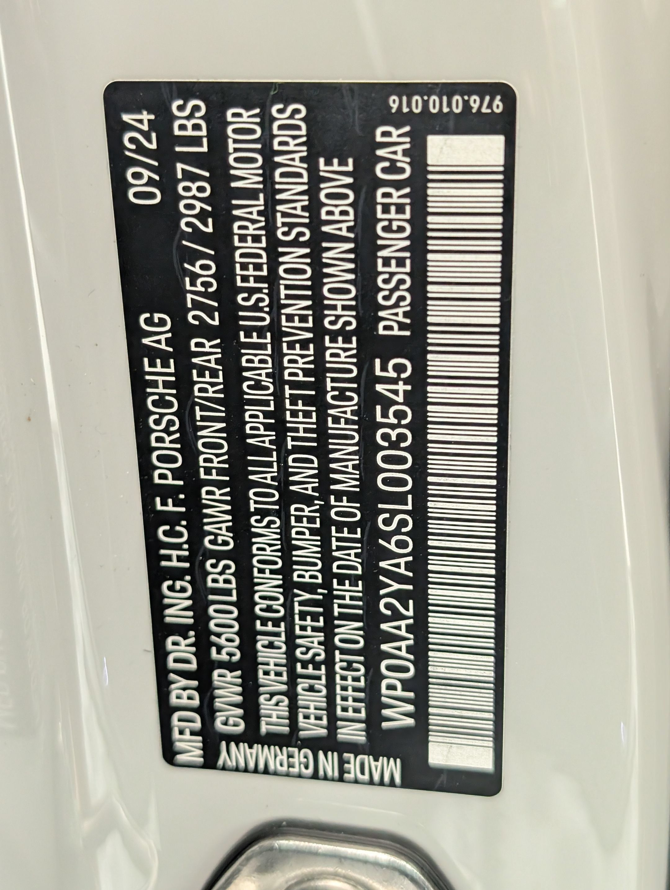 Certified 2025 Porsche Panamera 4 AWD/4WD image 28