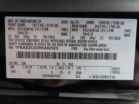 Used 2024 Ford Transit 350 XLT image 57