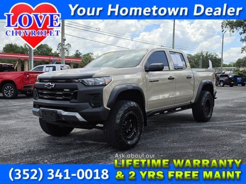 Used 2023 Chevrolet Colorado Trail Boss w/ Advanced Trailering Package AWD/4WD image 1