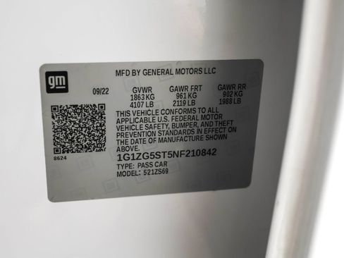 Used 2022 Chevrolet Malibu RS FWD image 47
