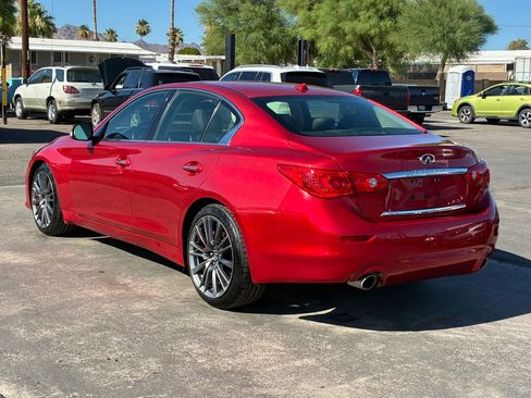 Used 2017 INFINITI Q50 Red Sport 400 RWD image 5
