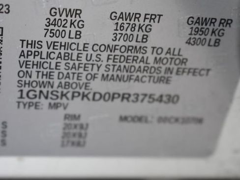 Certified 2023 Chevrolet Tahoe Z71 AWD/4WD image 17