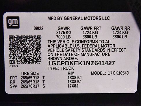 Used 2022 Chevrolet Silverado 1500 LT AWD/4WD image 15