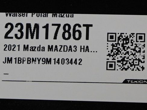 Used 2021 MAZDA MAZDA3 Hatchback w/Premium Plus Pkg image 30