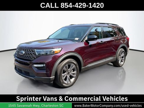 Used 2023 Ford Explorer XLT w/ Equipment Group 202A RWD image 1