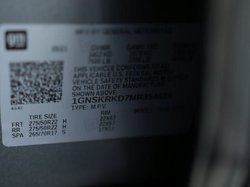 Used 2021 Chevrolet Tahoe RST w/ Luxury Package image 44