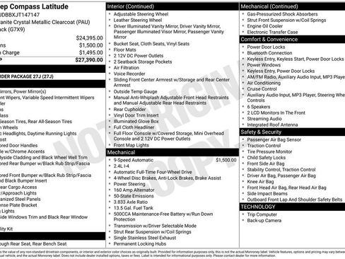 Used 2018 Jeep Compass Latitude image 28