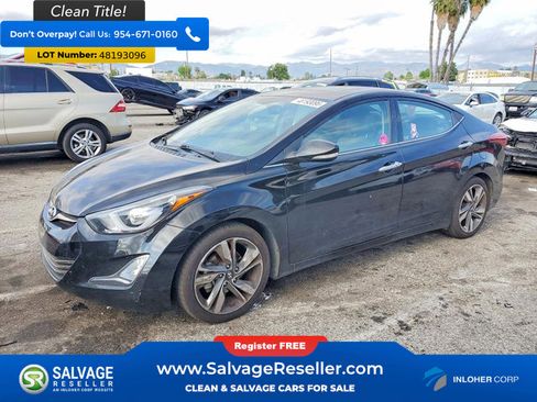 Used 2014 Hyundai Elantra Limited w/ Option Group 03 image 1