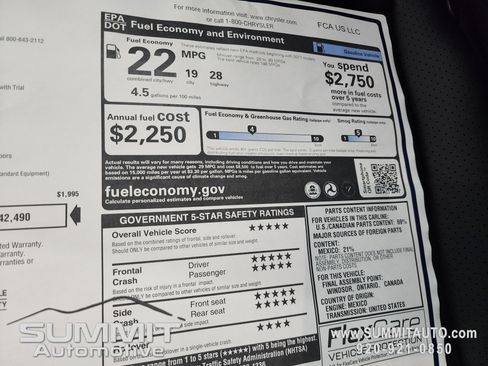 New 2026 Chrysler Voyager LX image 38