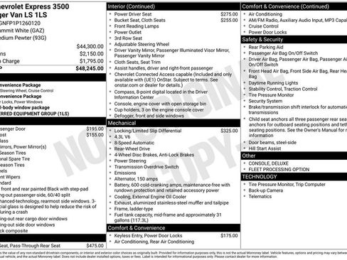 Used 2023 Chevrolet Express 3500 LS image 17