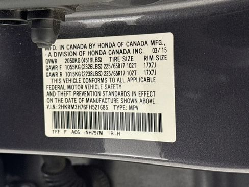 Used 2015 Honda CR-V EX-L image 34